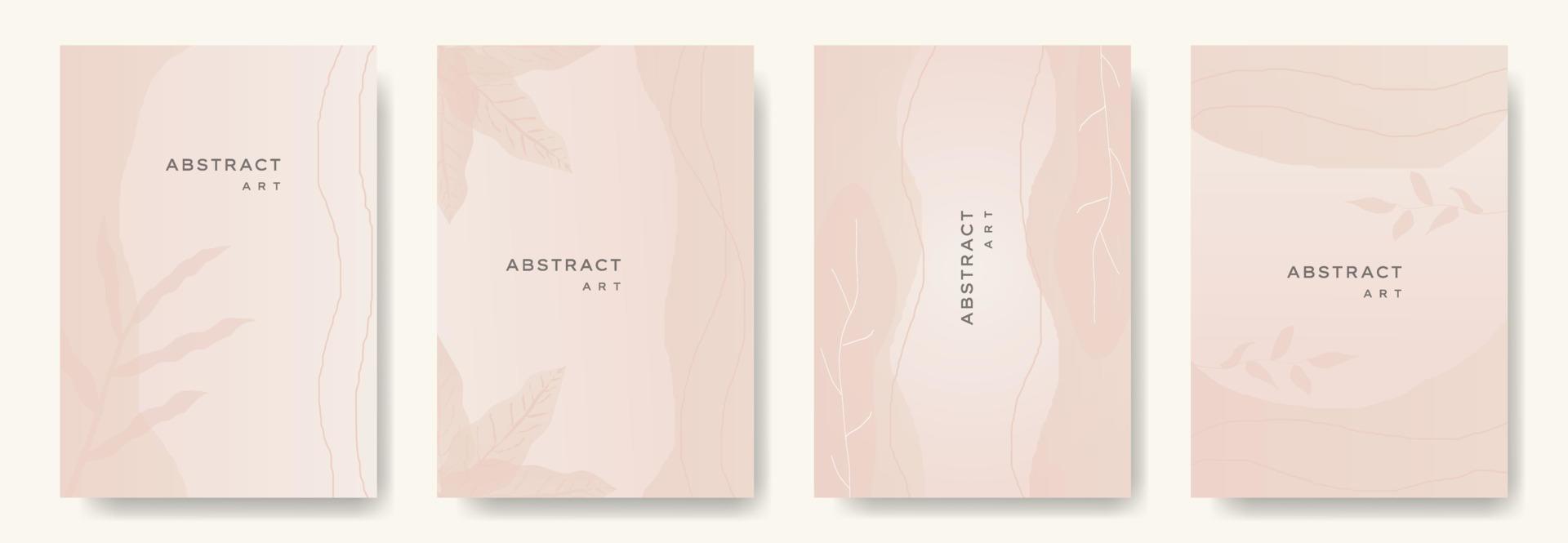 modern abstrakt vektor backgrounds.minimal trendig stil. olika former ställa in designmallar bra för bakgrundskort hälsning tapeter broschyr flygblad inbjudan och andra. vektor illustration