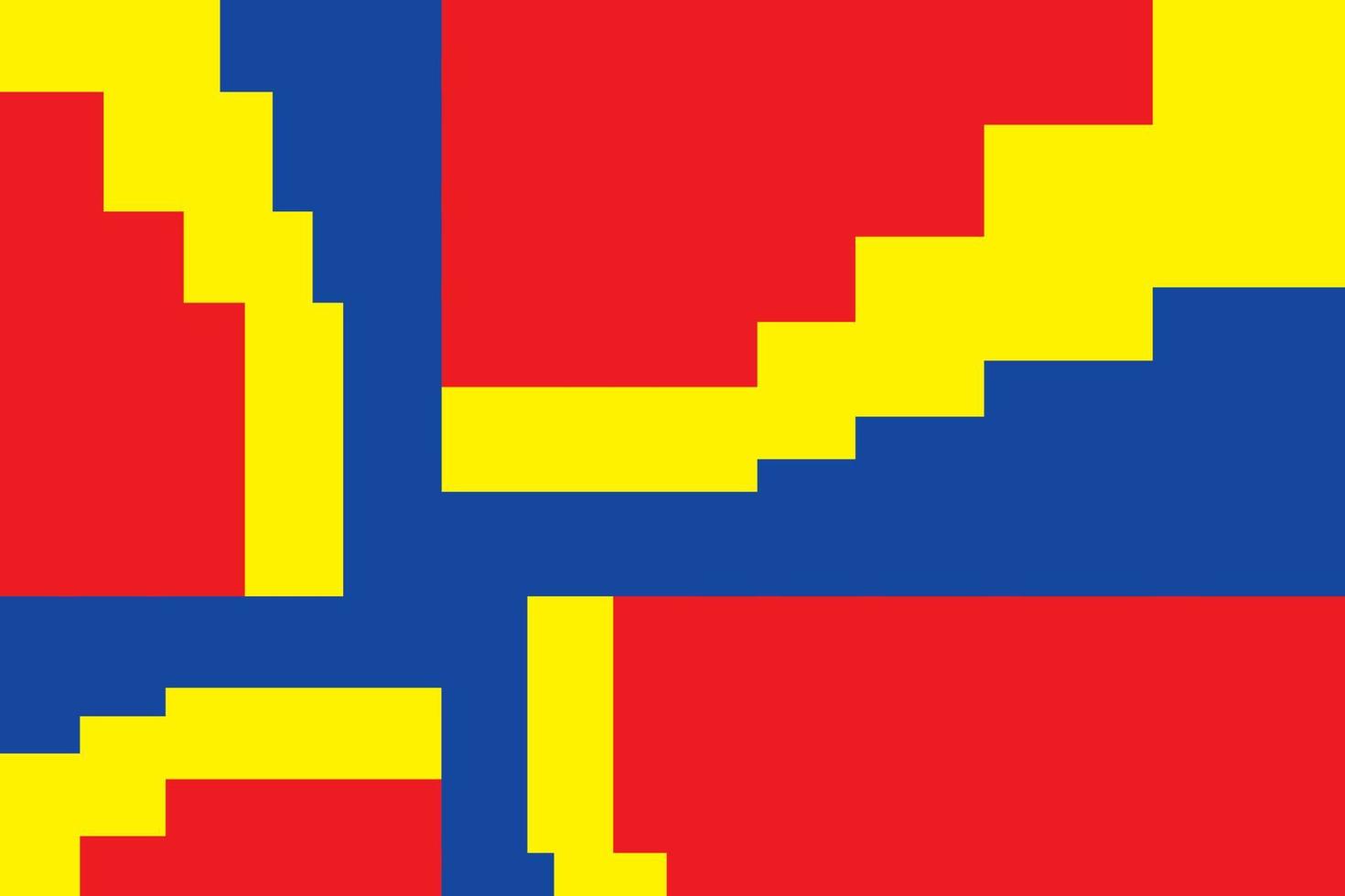 primära färger bakgrund, blå, röd och gul. vektor illustration.