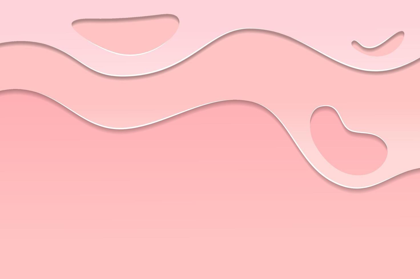 abstrakter rosa Papierschnitthintergrund vektor