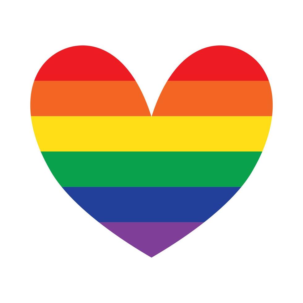 Stolzzeichen lgbtq plus Flaggensymbol vektor