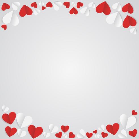 Valentinstag kostenlos abstrakten Hintergrund vektor