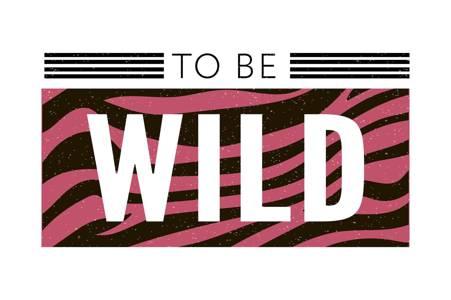 trendiges wildes zebraelement mit tigerzeichen. Glaube an die Liebe und liebe dich selbst im Vintage-Leopard-Stil, Jaguar-Mode-Slogan für T-Shirt für Mädchen. Vektor