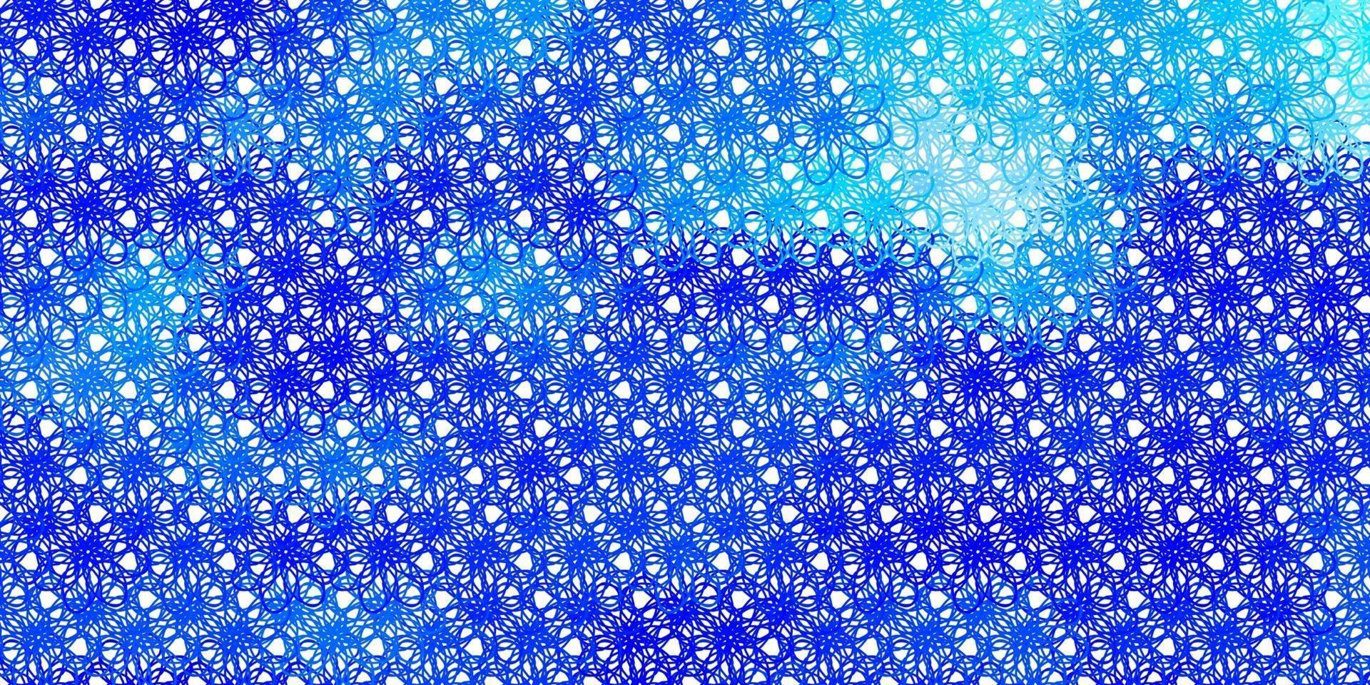 ljusblå vektor bakgrund med linjer.