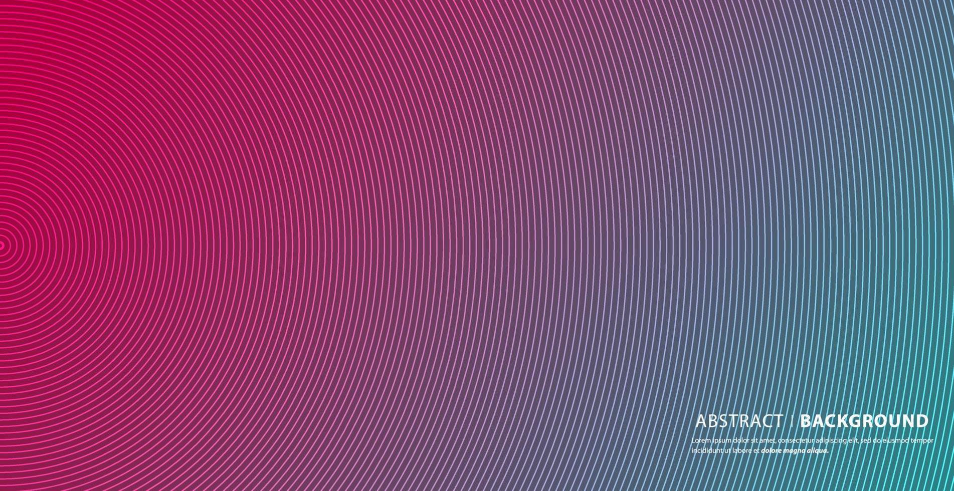 cirkel linje färgglada halvton gradienter bakgrund. runda för designelement inom begreppet teknik, vetenskap eller modern. eps10 vektor