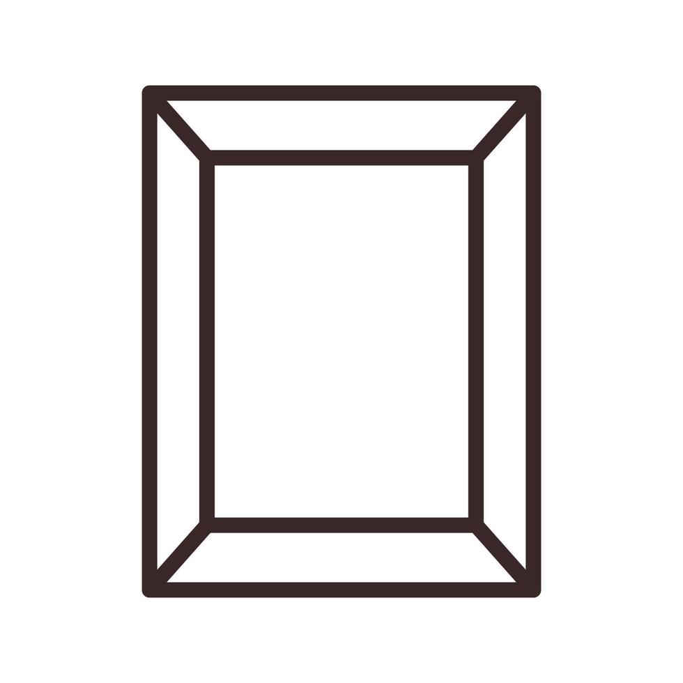 chokladbit ikon. sött kakao mellanmål. godisbar bild för logotyp, klistermärke, tryck, recept, meny, paketdesign och dekoration vektor