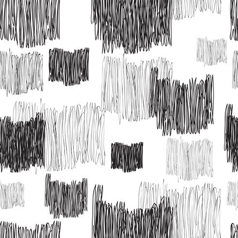Abstraktes geometrisches nahtloses Muster. Linie gezeichnete Fliesenbeschaffenheit vektor