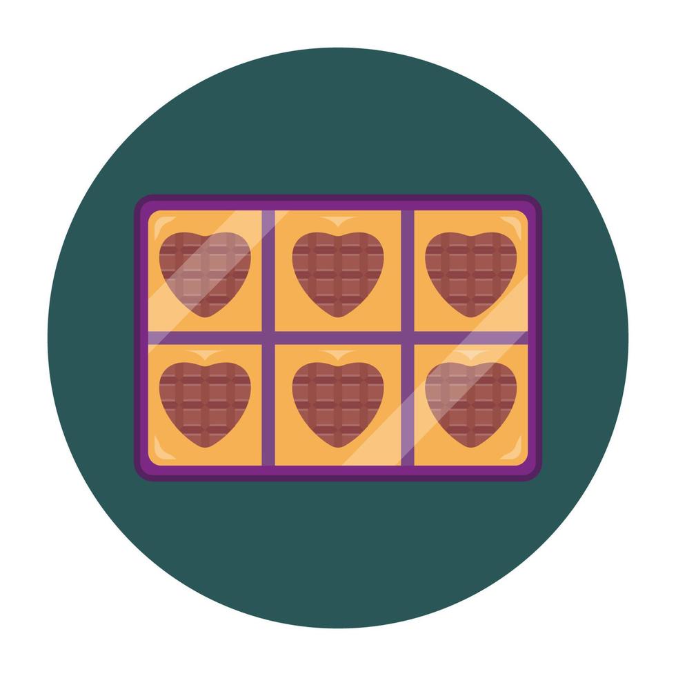 choklad vektor ikon som enkelt kan ändra eller redigera