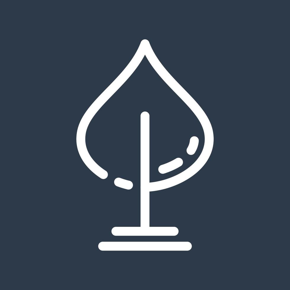 Blatt-Icon-Logo-Vorlage, verwendet für Umwelt und Pflanzen. vektor