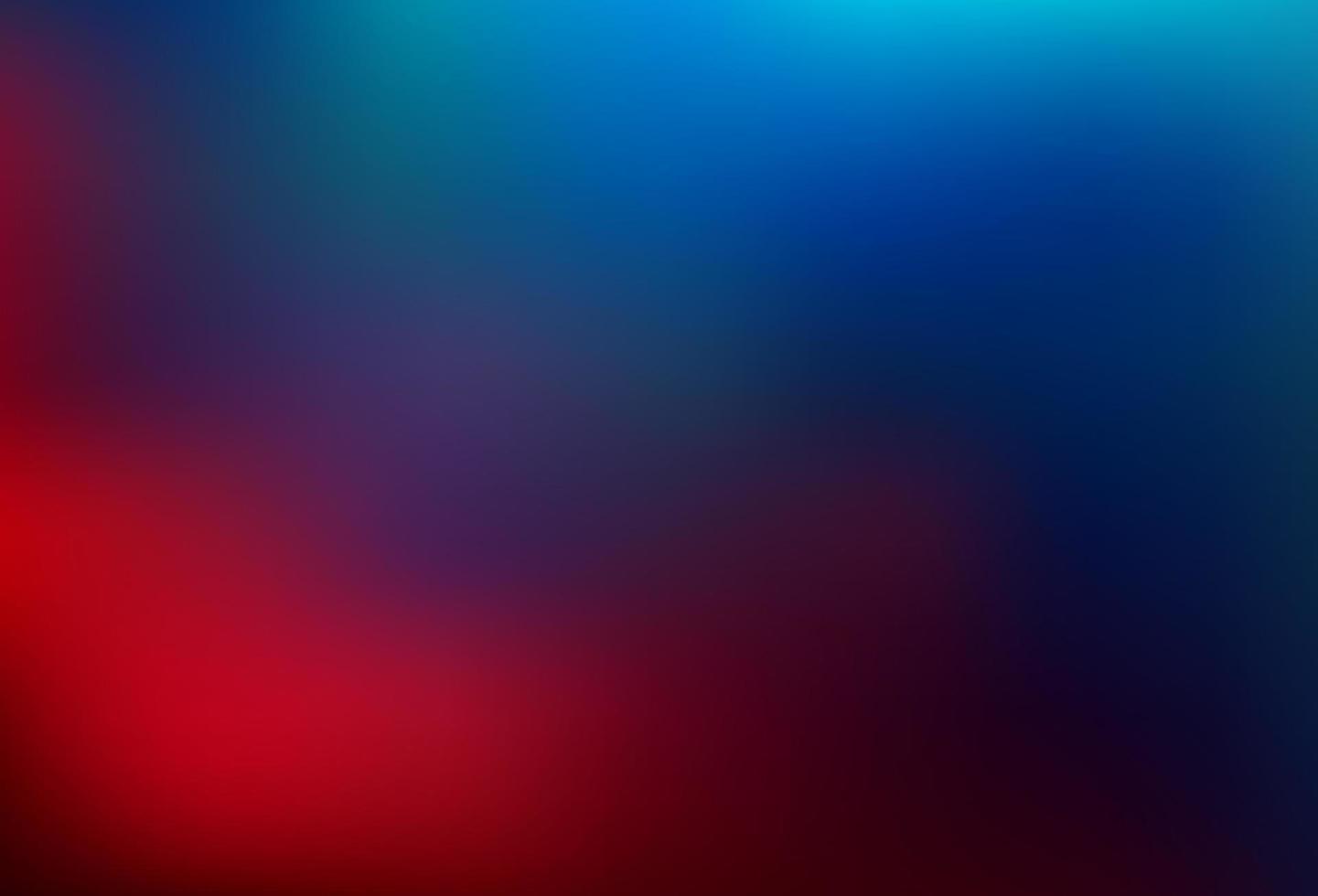dunkelblaue, rote Vektorzusammenfassung unscharfe Schablone. vektor