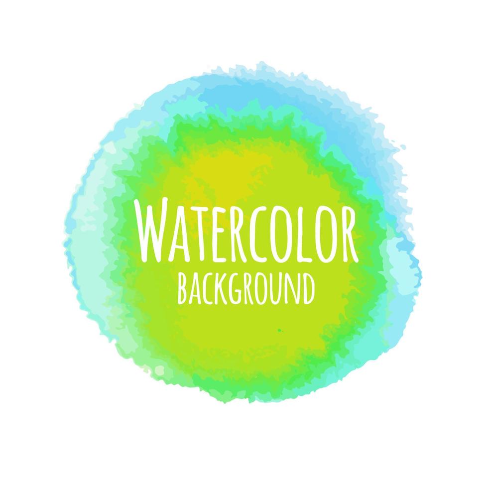 abstrakter Aquarellhintergrund vektor