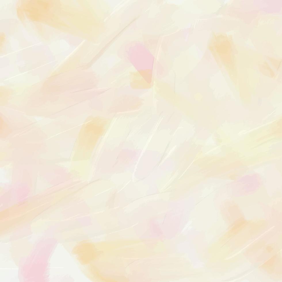pastell rosa och gul olja akryl penseldrag grunge texturerat vektor
