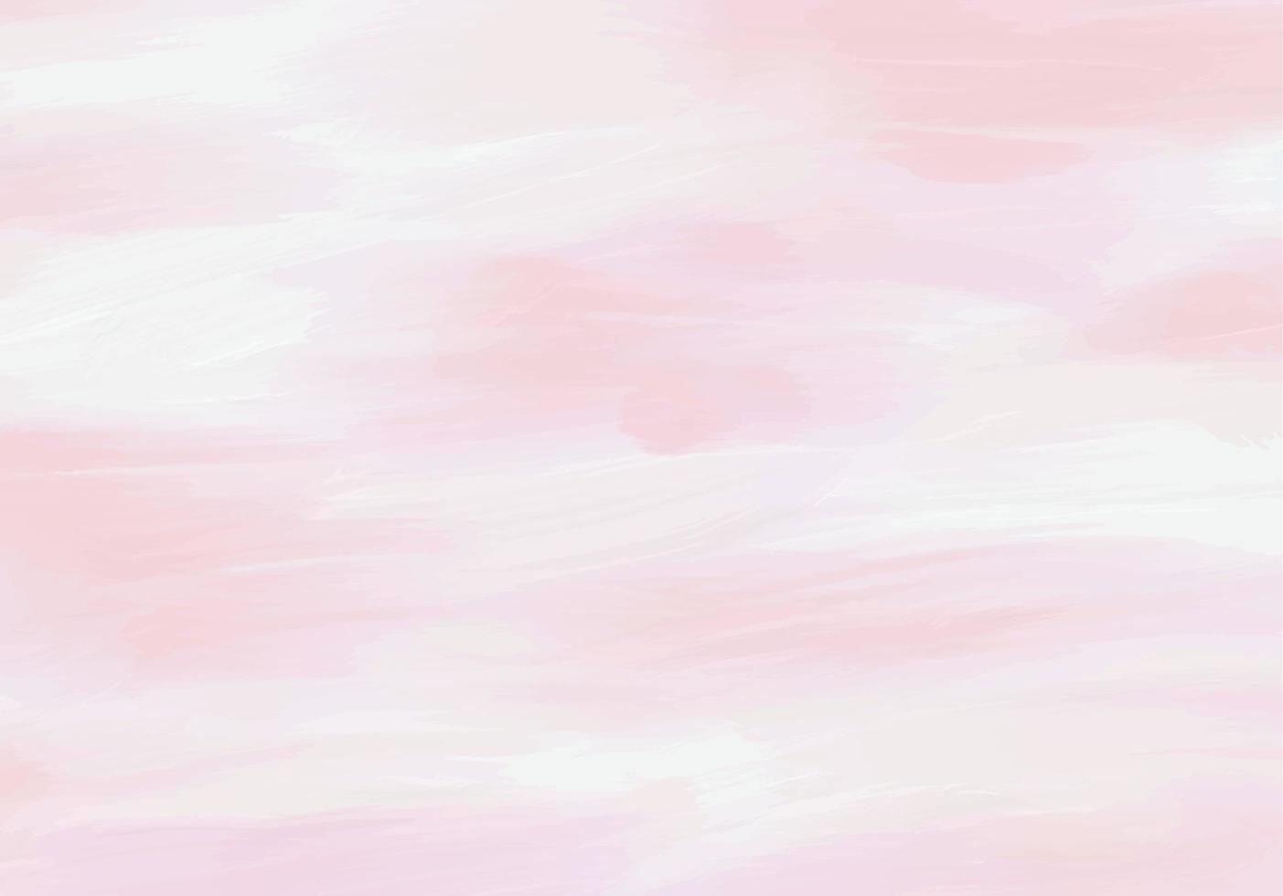 pastell rosa olja akryl penseldrag alla hjärtans dag grunge texturerad bakgrund vektor