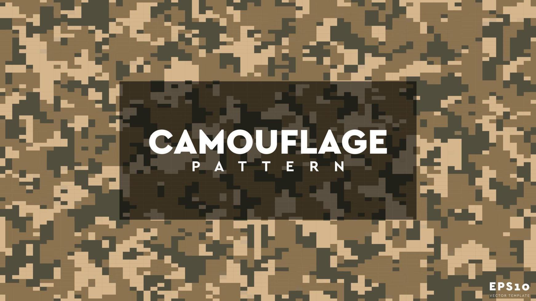 kamouflage vektor mönster