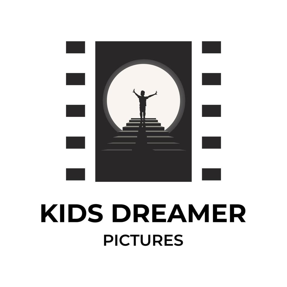 Kindertraumfilm-Logo vektor