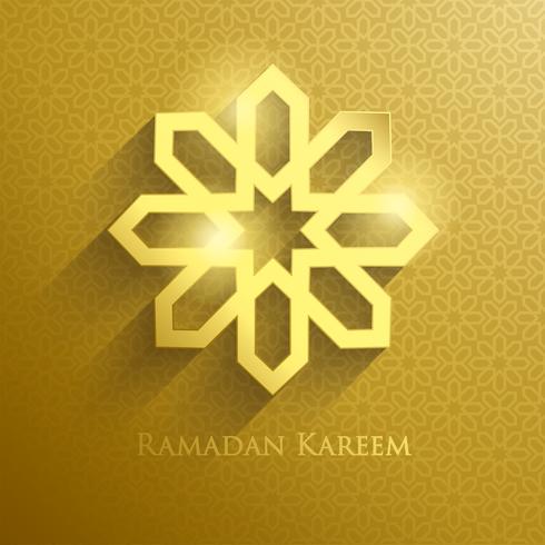 Ramadan hälsningar vektor