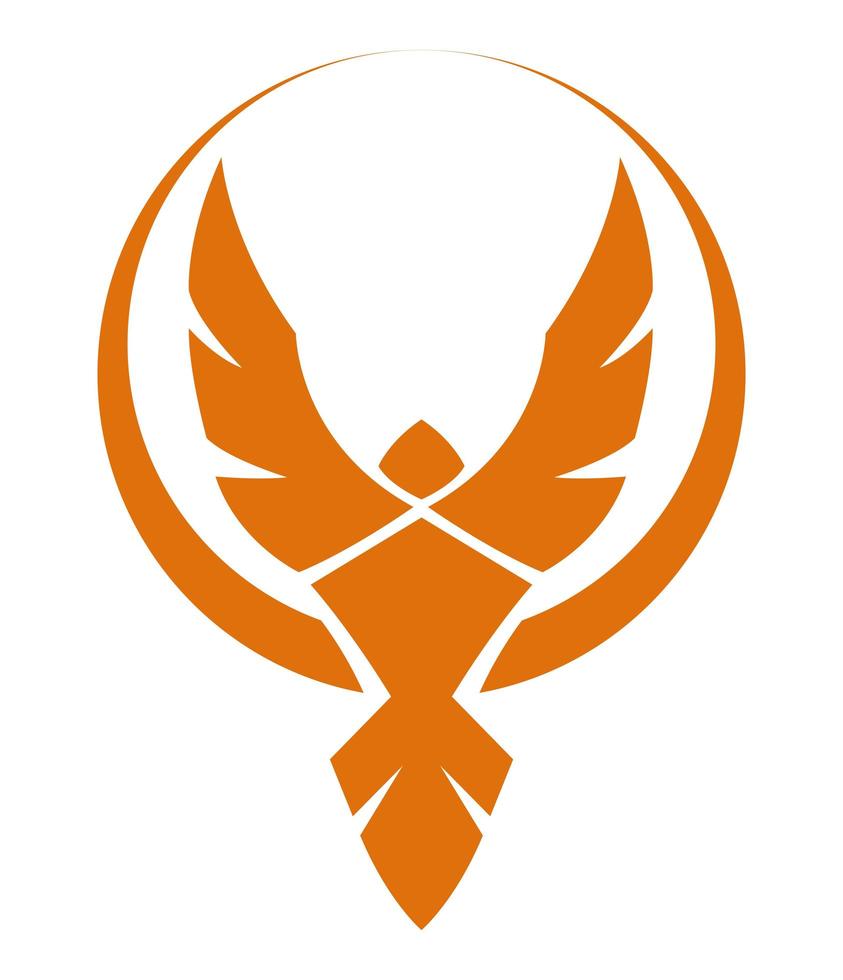 phoenix företagets emblem vektor