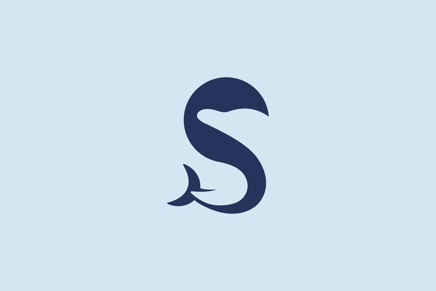 unik enkel delfin logotyp, djur, design vektor