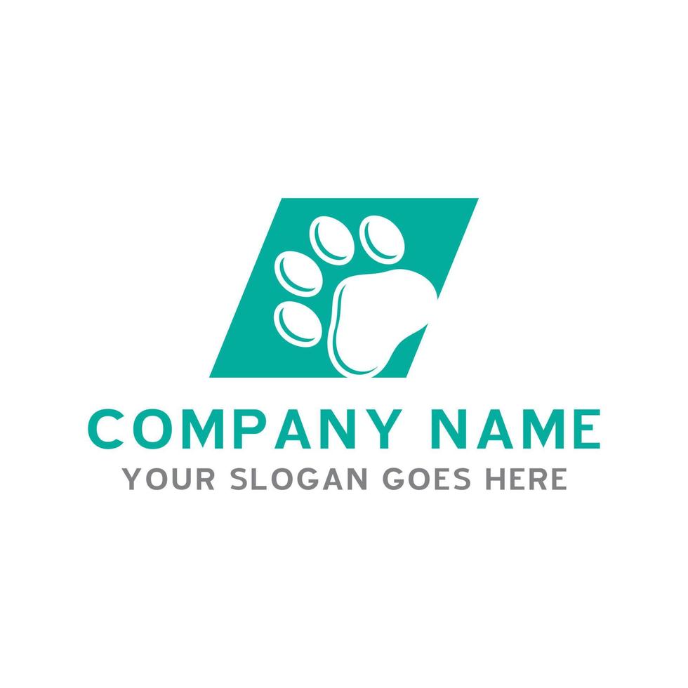 Tierpflege-Logo, Veterinär-Logo vektor