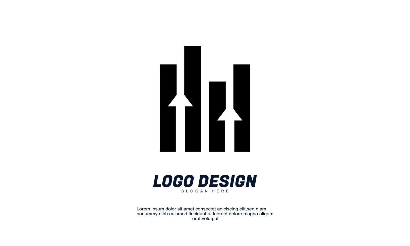 abstrakte kreative Buchhaltungsdesign-Logo-Vorlage Finanzlogo-Designvektor vektor