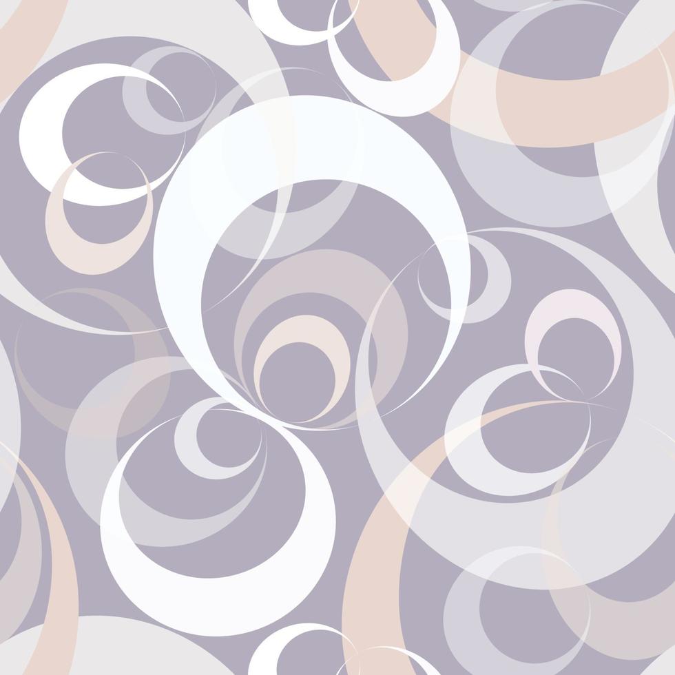 abstrakt cirkel seamless mönster. bubbla dekorativ bakgrund. vektor