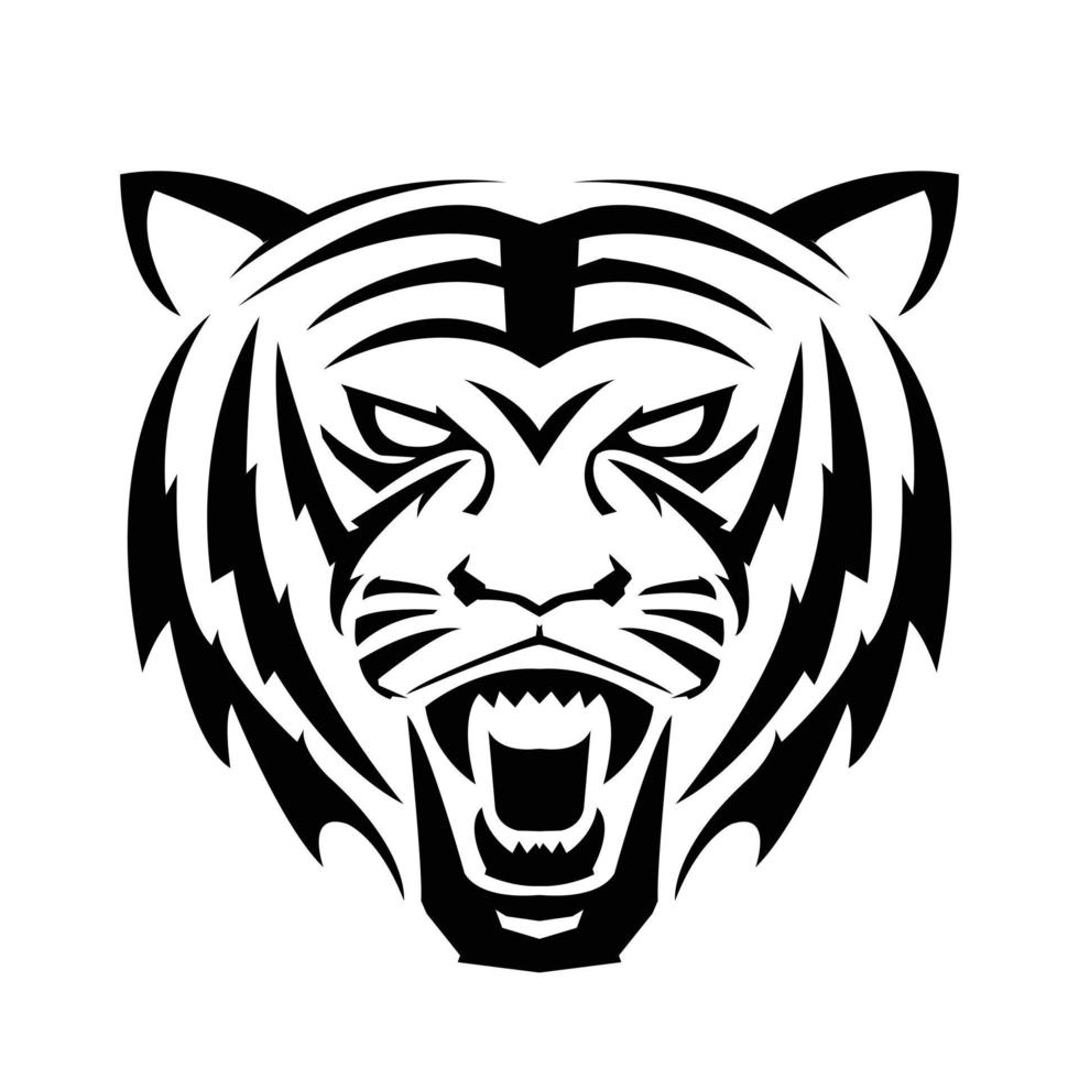 tiger design illustartion vektor