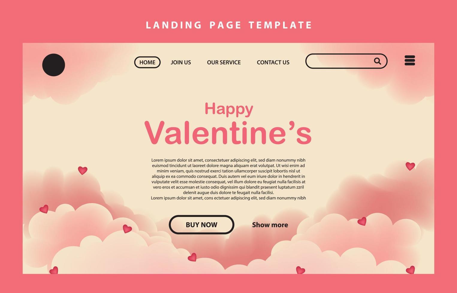 happy valentinstag social media plakat banner flyer muster event abstrakt layout illustration hintergrund februar party tapete vorlage label hintergrund modern vektor design verkauf rot romantisch rot