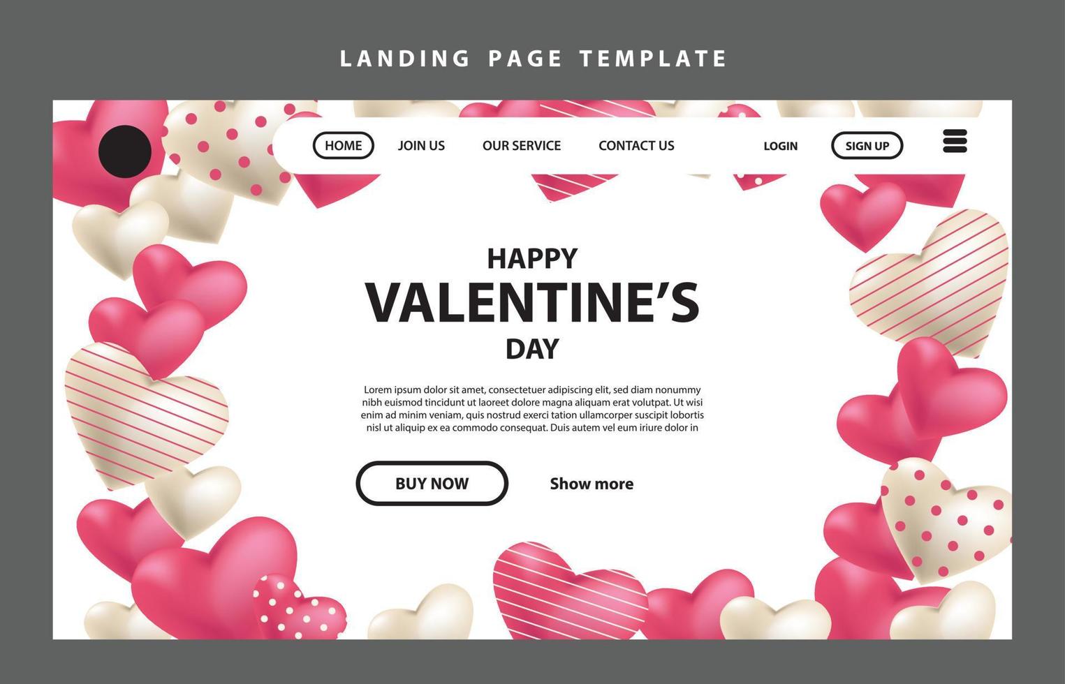 happy valentinstag social media plakat banner flyer muster event abstrakt layout illustration hintergrund februar party tapete vorlage label hintergrund modern vektor design verkauf rot romantisch rot