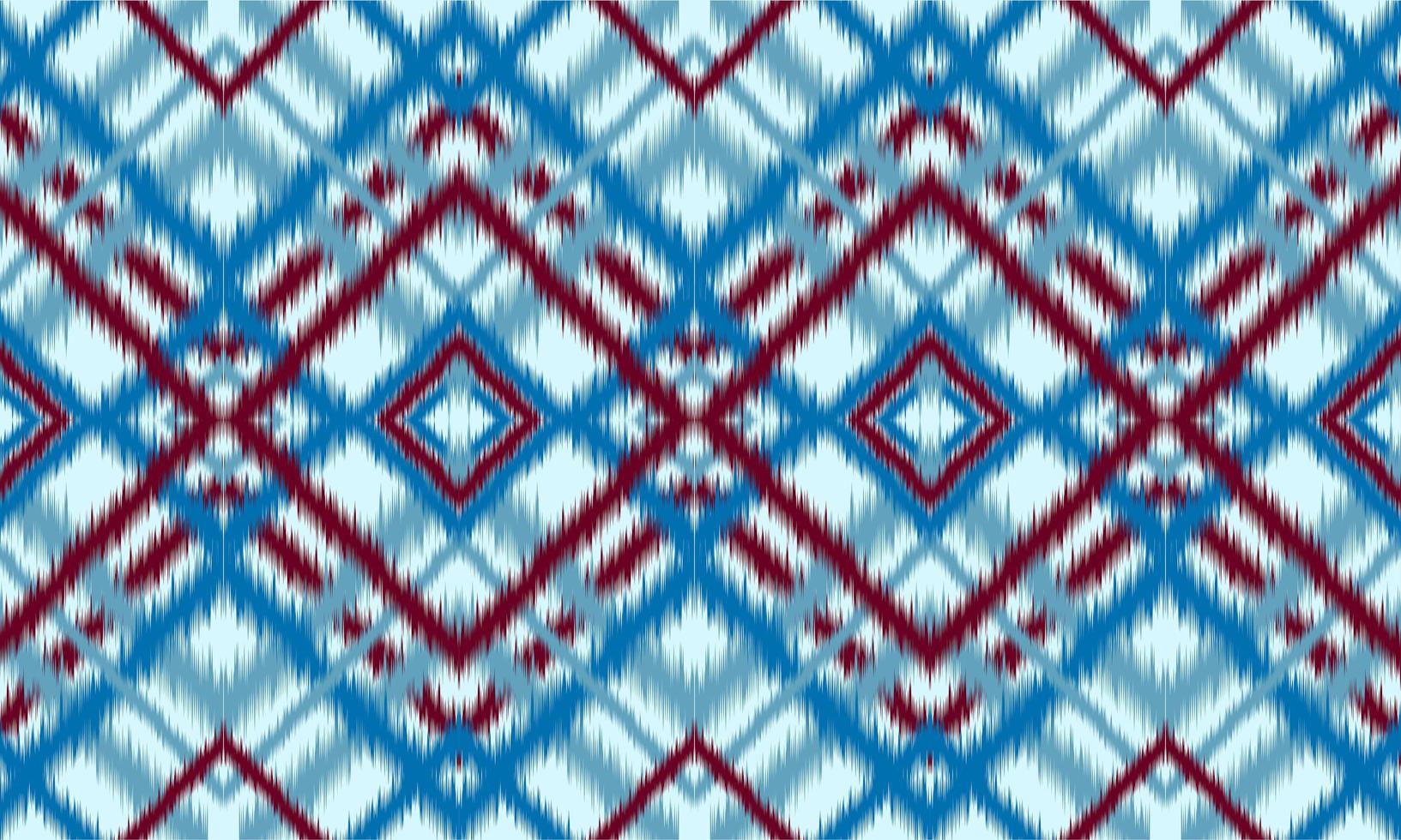 abstrakt etnisk ikat chevron mönster bakgrund. ,matta,tapeter,kläder,omslag,batik,tyg,vektorillustration.broderistil. vektor