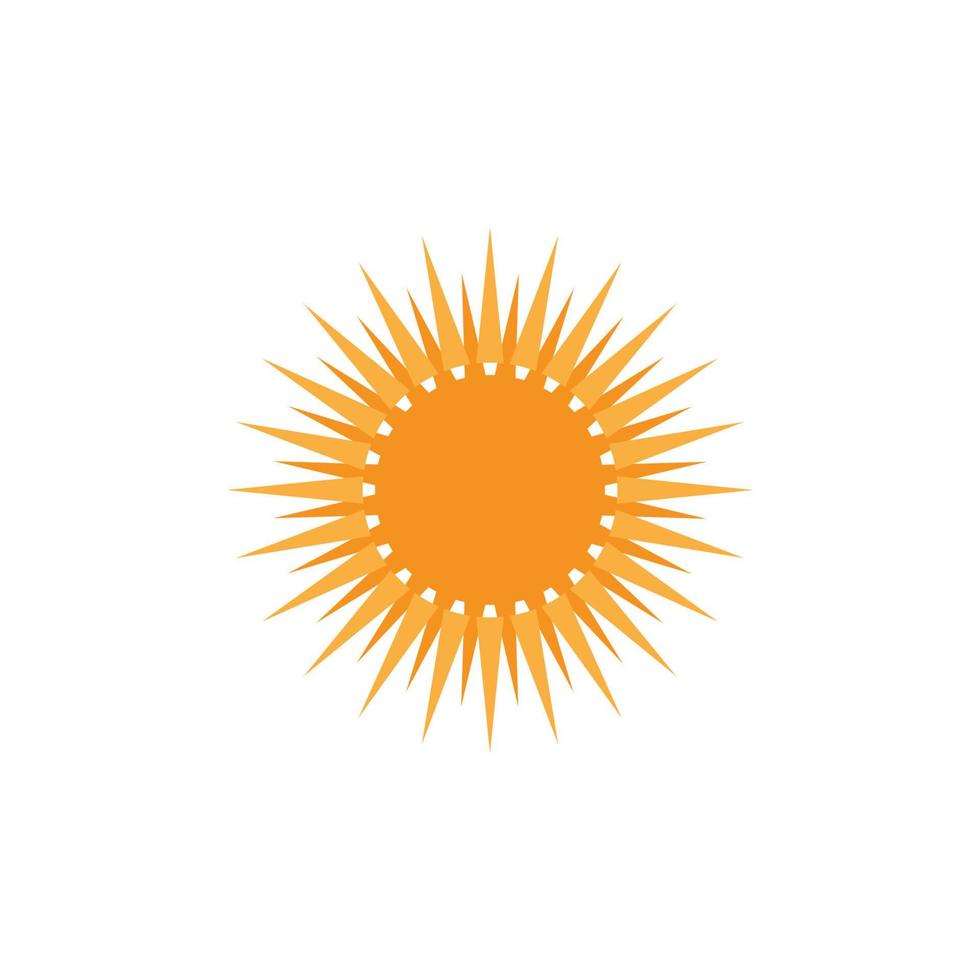 sol illustration logotyp vektor