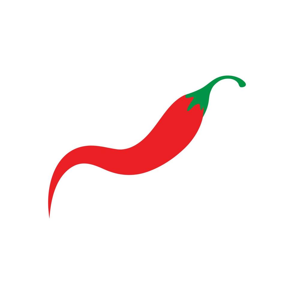 Chili-Logo-Vektor vektor