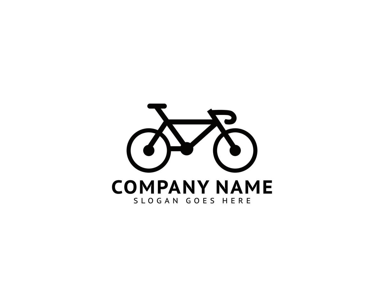 cykel logotyp ikon vektor mall