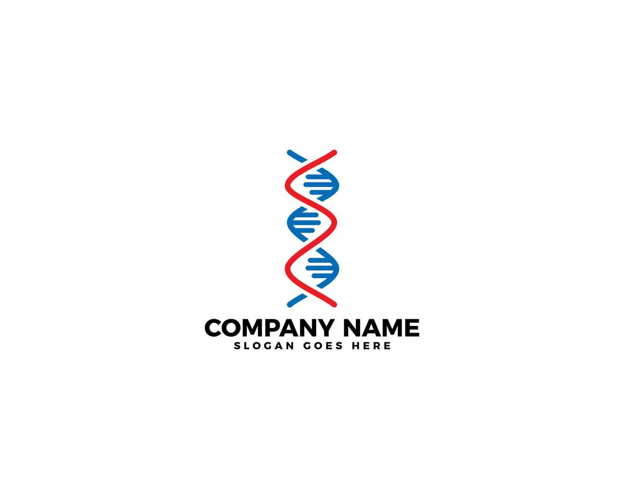 DNA-Logo-Icon-Design-Vektor vektor