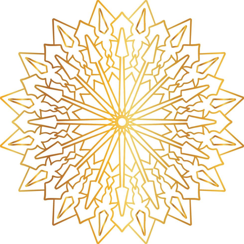 Mandala-Design mit Vintage-Muster, Hintergrund, Textur vektor