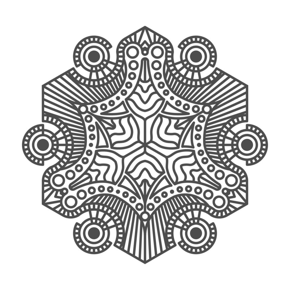 mandala konst dekoration vektor