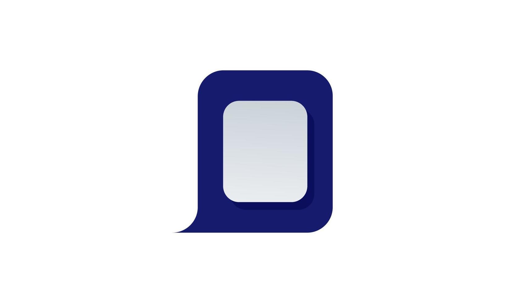 Stock-Vektor-Logo-Chat-App-Talk-Logo für Chat-Anwendungen-Vektor-Design vektor