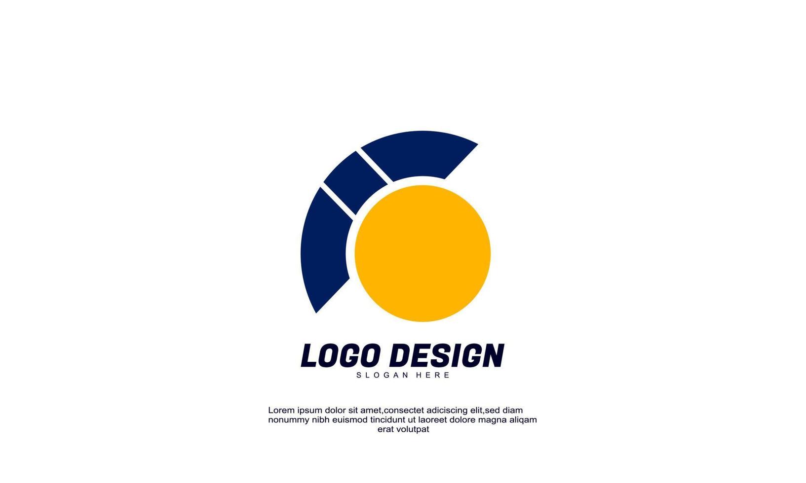 lager vektor abstrakt kreativ idé branding för ekonomi finansbolag logotyp design