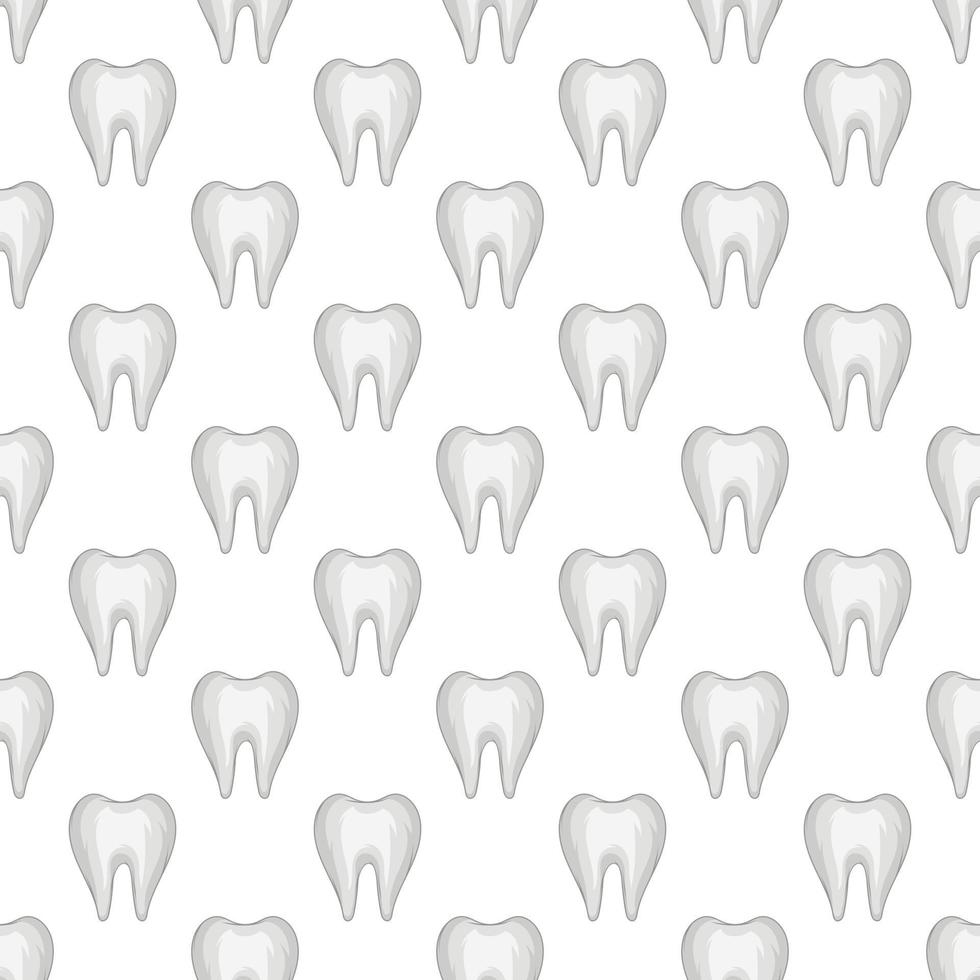 Zahn nahtlose Muster vektor