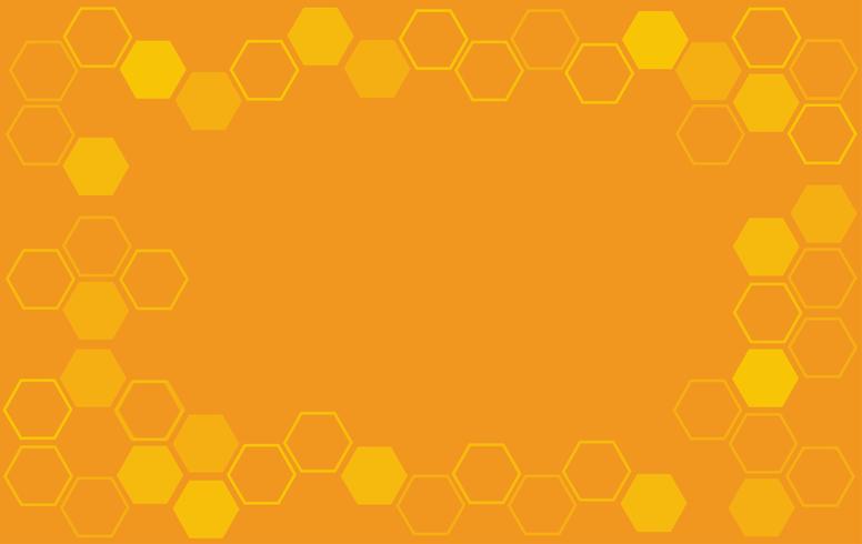 Bienenstock Hintergrund vektor