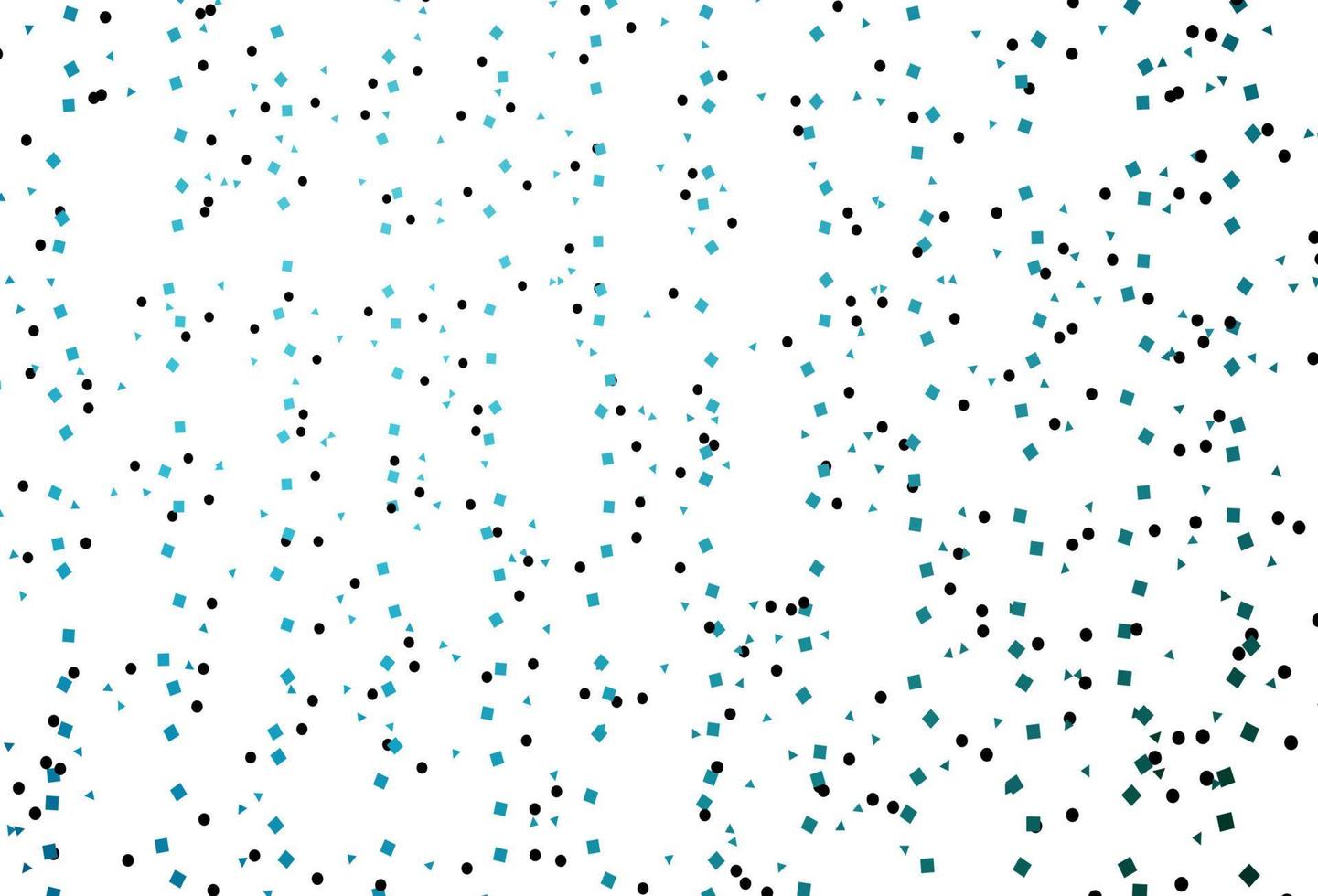 hellblaue Vektortextur im Poly-Stil mit Kreisen, Würfeln. vektor