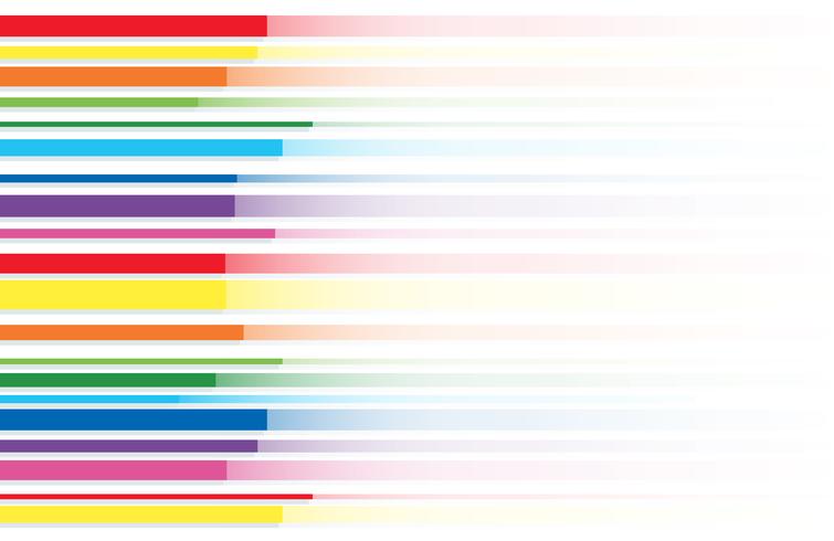 Regenbogenlinie Hintergrundvektor der abstrakten Kunst vektor