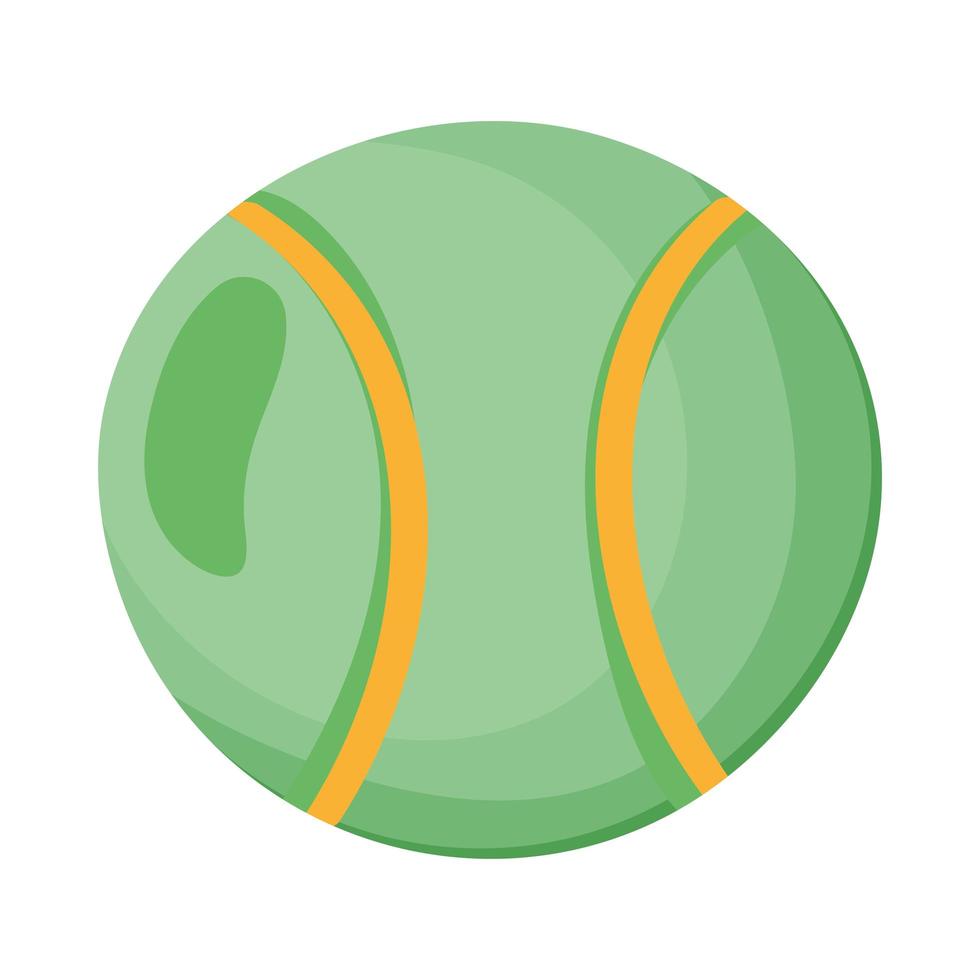 grüner tennisball vektor