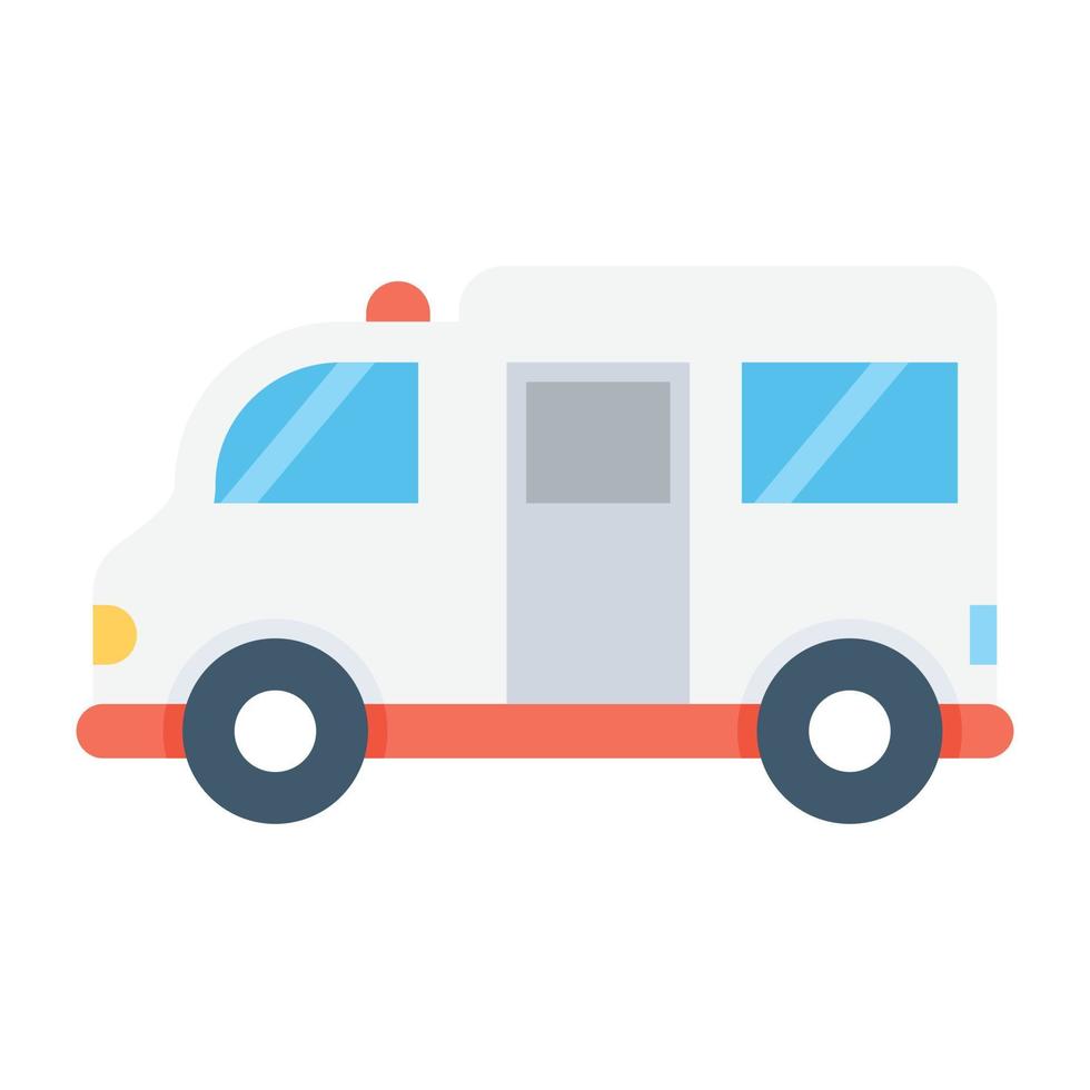 trendige Ambulanzkonzepte vektor