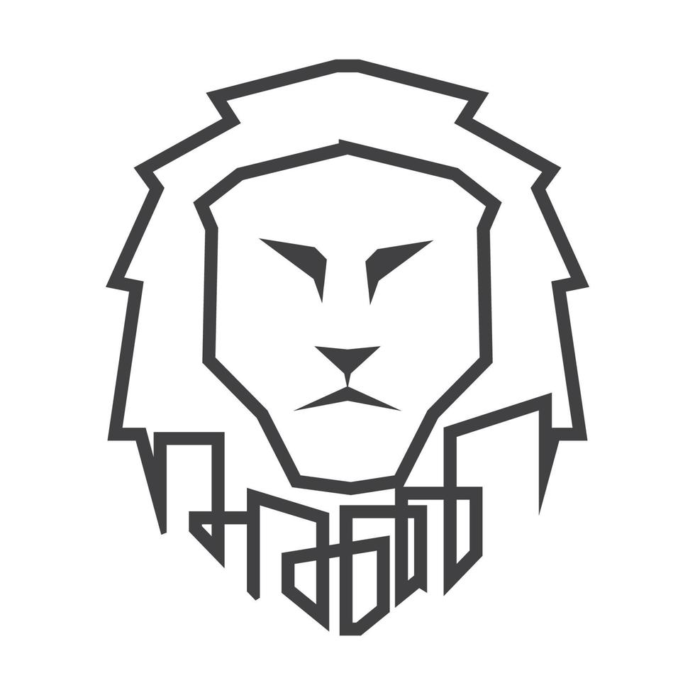 König Immobilien Logo Designvorlage vektor