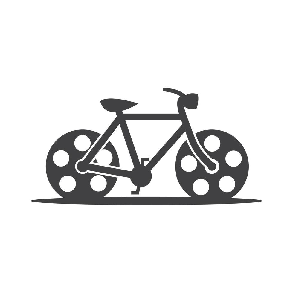 cykla media logotyp formgivningsmall vektor