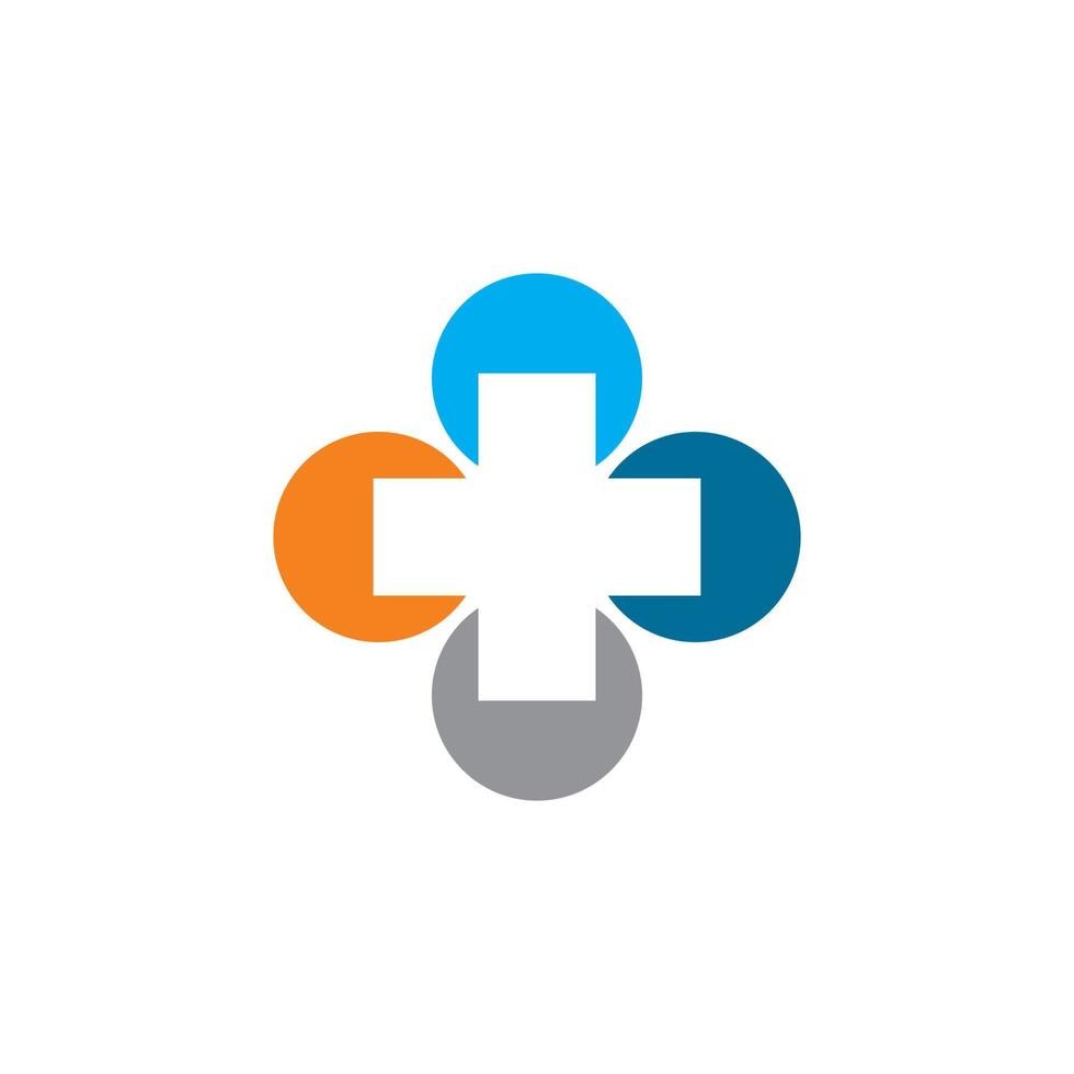 medizinisches Logo, Klinik-Logo-Vektor vektor