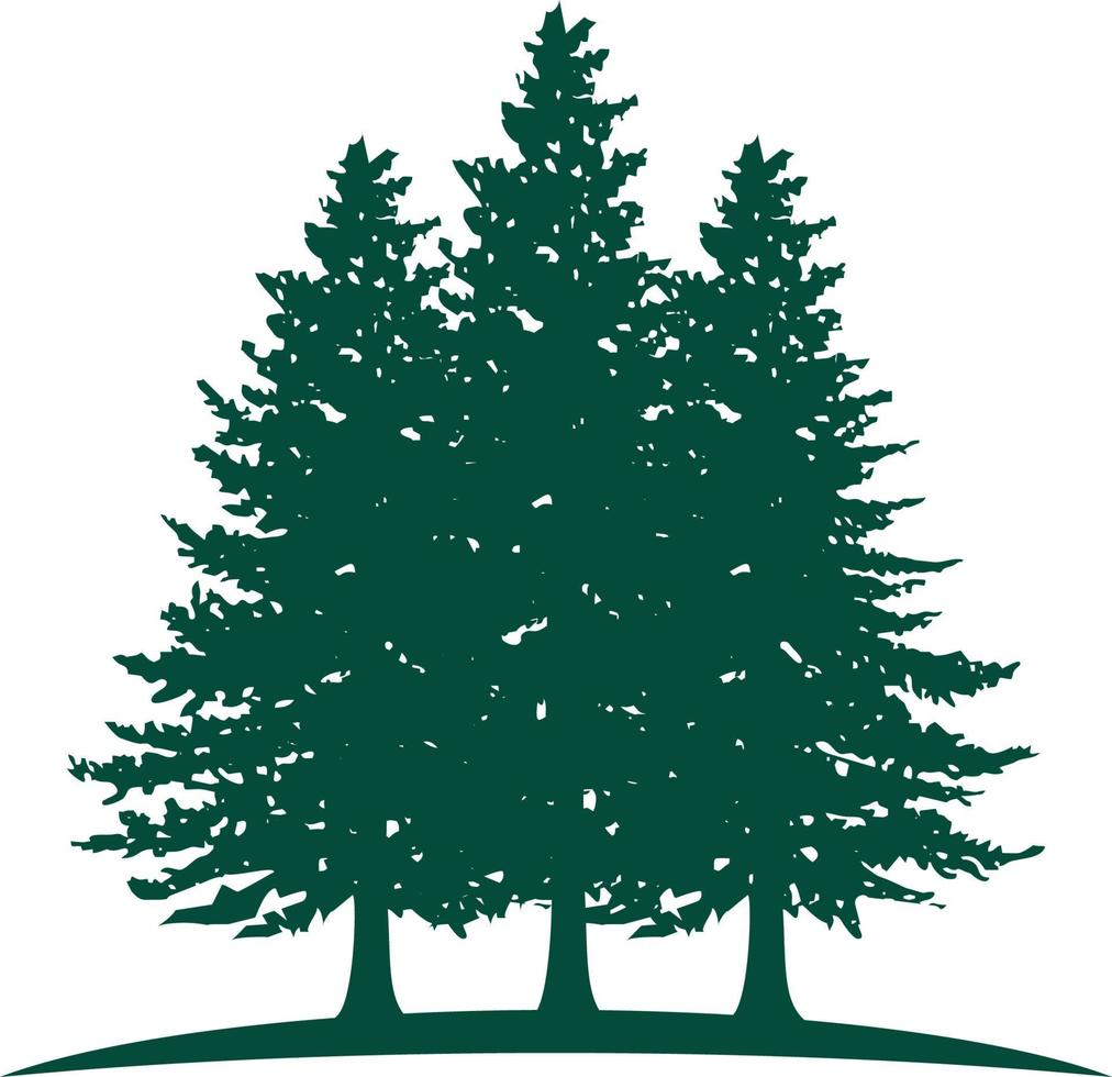 tallskog park vektor logotyp