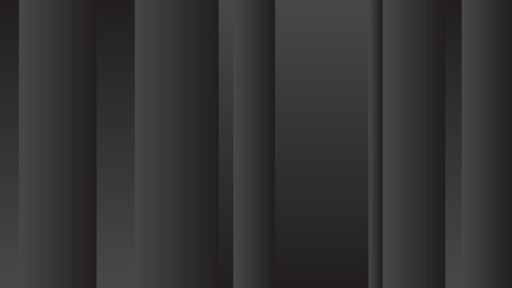 schwarze Hintergrundüberlappungsdimension graue Vektorillustration Anschlagbrett für Text- und Mitteilungsdesign moderner Hintergrund. Folge 10 vektor