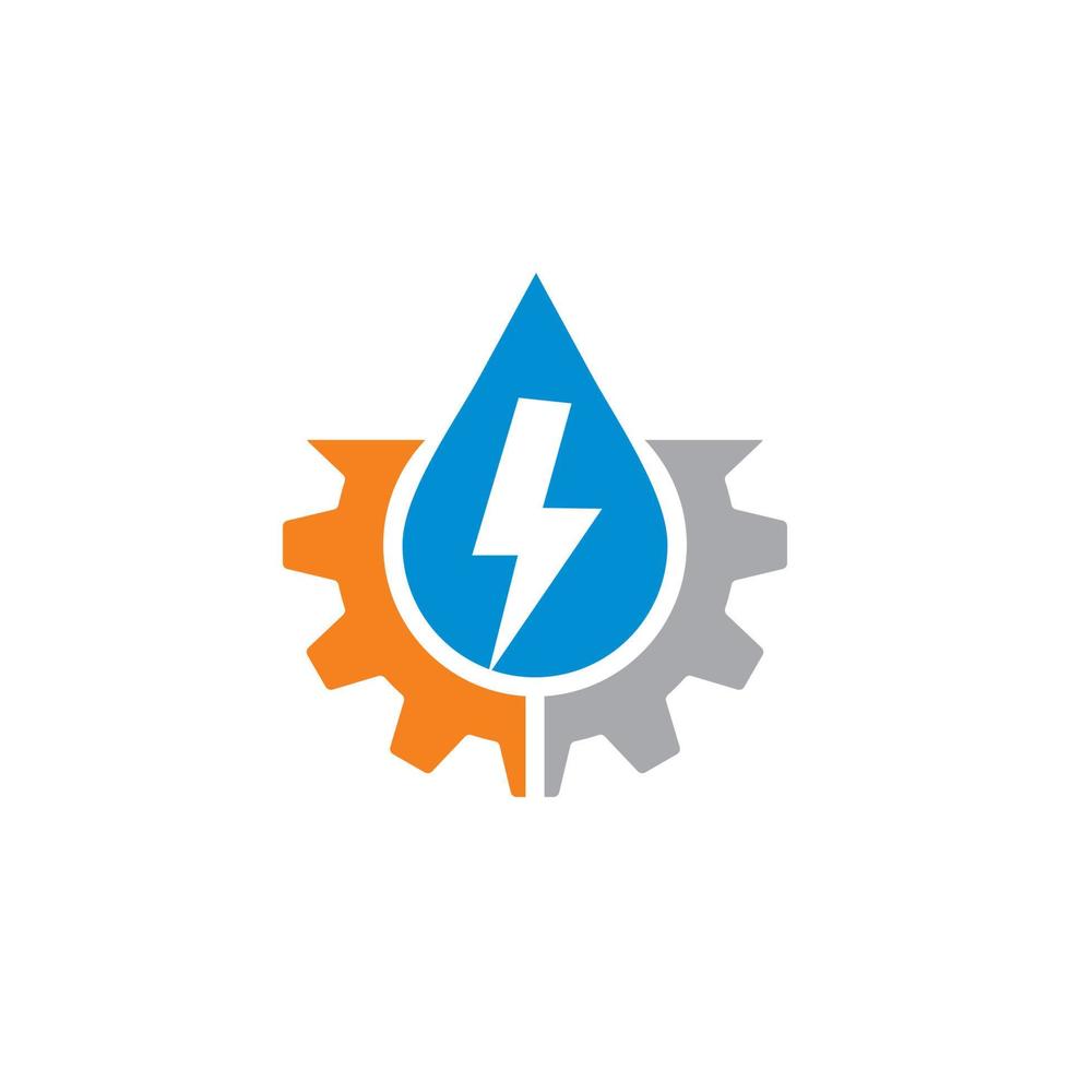 energi logotyp, industri logotyp vektor