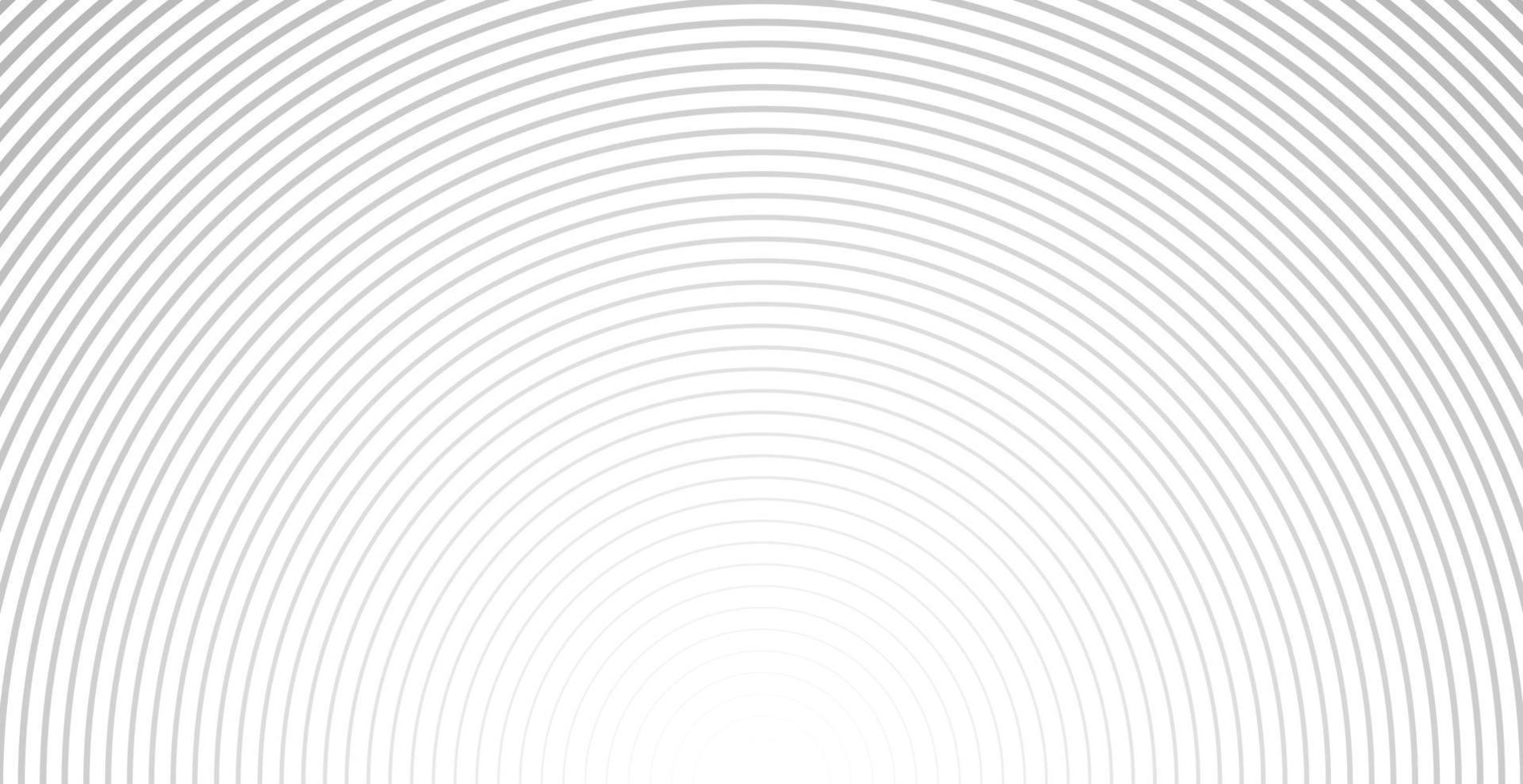 abstrakt vektor cirkel halvton svart bakgrund. gradient retro linje mönster design. svartvit grafik. cirkel för ljudvåg. vektor illustration
