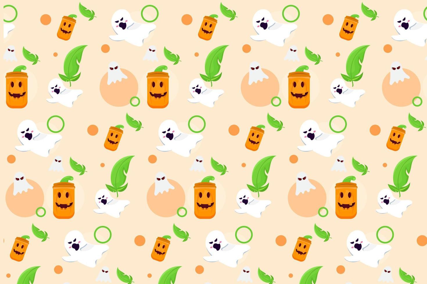 bakgrundsmönster konst pumpa spöke speciell halloween design bra för väggkonst, tapeter och för box design produkt, textil vektor